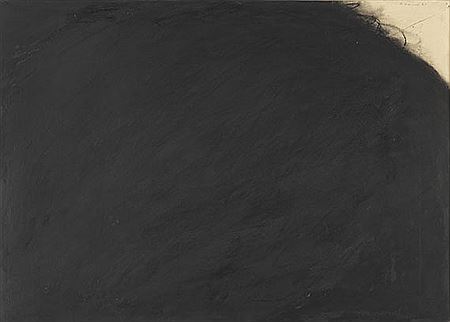 Bernard Aubertin : Black overpainting. 1961