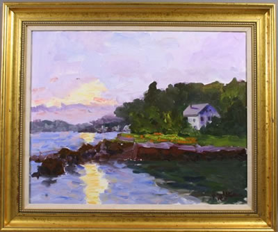 Joseph Kaknes : Annisquam Sunset