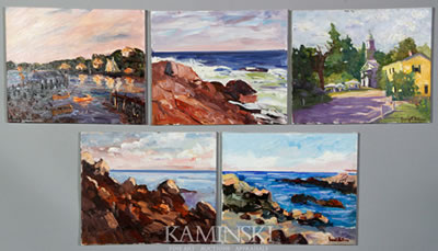 Joseph Kaknes : Cape Ann scenes (5)