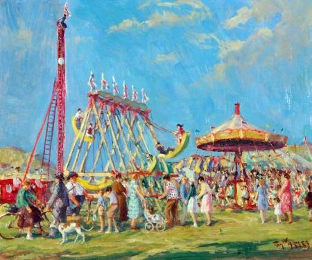 Thomas W Armes : Midsummer at the Fairground