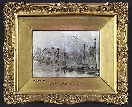 Henry Ninham : ON THE WENSUM, NORWICH