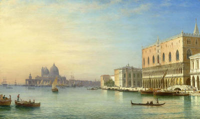 Karl Ernst Morgenstern : View of Venice