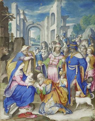 Giovanni Battista Castello : Adoration of the Kings