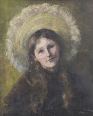 Ina Gregory : Portrait of a Young Girl