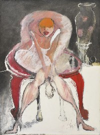 Esther Erlich : Seated Woman