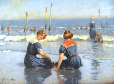 Frank Russell Green : At the Shore