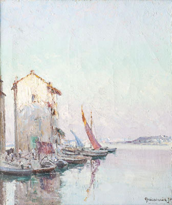 Joseph Meissonnier : Vue des Martigues