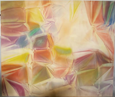 Kenneth Showell : Abstract from the Folded Painting Series