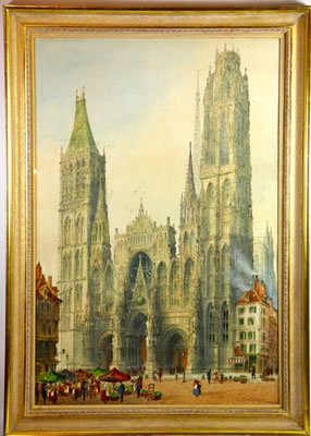 Paul Braddon : 'Rouen Cathedral...'