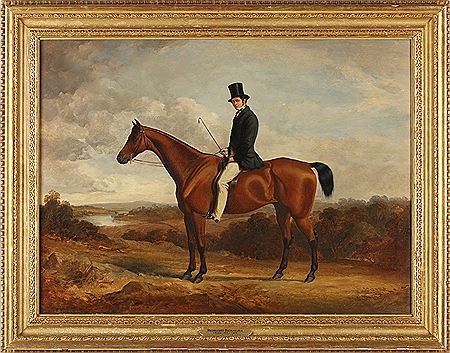 Robert Richard Scanlan : Equestrian Portrait