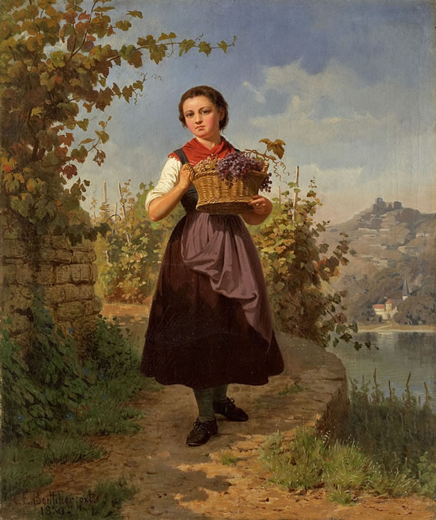 Christian Eduard Boettcher : From Auction Records