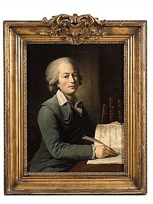 Lie Louis Perin-Salbreux : Portrait of a Young Man Writing