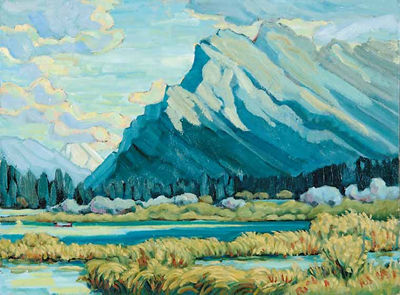 Margaret Dorothy Shelton : Mt. Rundle Storm