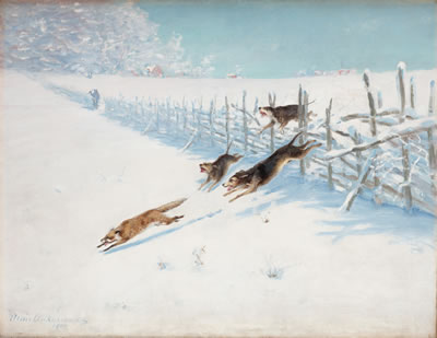 Alexis Ankarcrona : Fox hunt