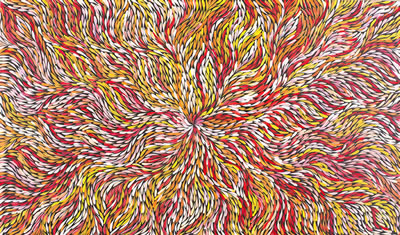 Janet Golder Kngwarreye : Bush Medicine Leaves