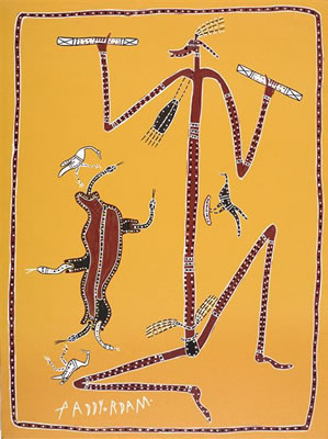 Paddy Fordham Wainburranga : Dancing Mimi Man