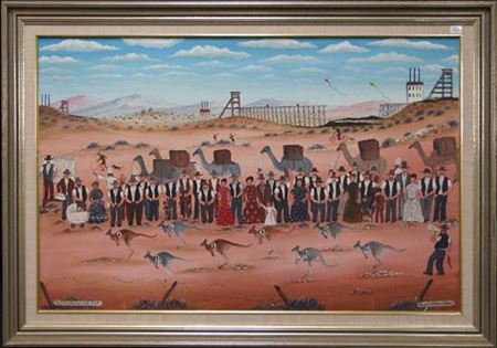 Howard William Steer : Race Day Broken Hill Style