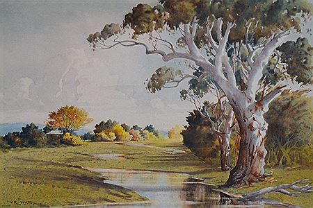 Victor Robert Watt : Scene from Rankins Ridge, Bathurst