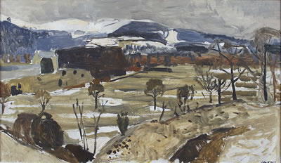 John McNairn : THE ETTRICK VALLEY IN WINTER