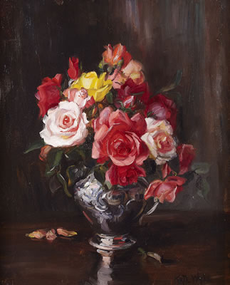 Kate Wylie : A STILL LIFE OF ROSES