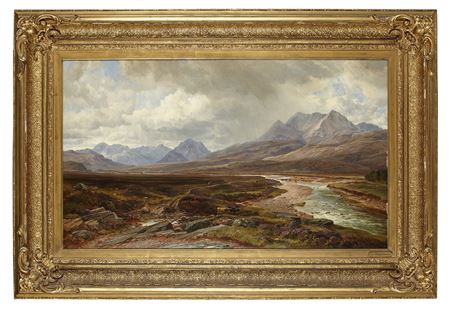 Arthur Perigal Jr : THE COWDEN HILLS, GLEN TORRIDON, ROSS-SHIRE