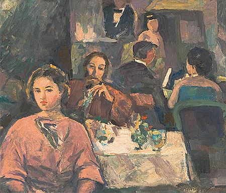 William Frater : The Cafe, Paris