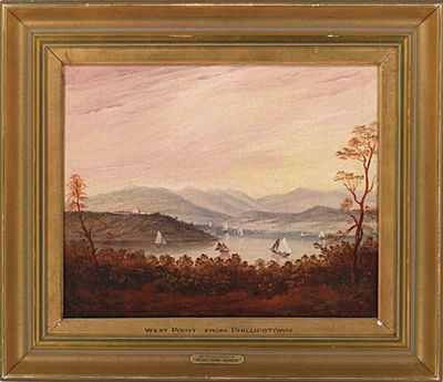 William James Bennett : West Point from Phillipstown