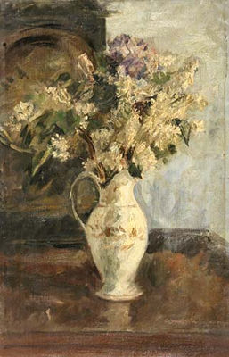 Cesarino Monti : Vaso di fiori