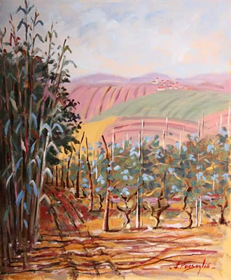 Filippo Pinsoglio : Vigneto astigiano, 2006