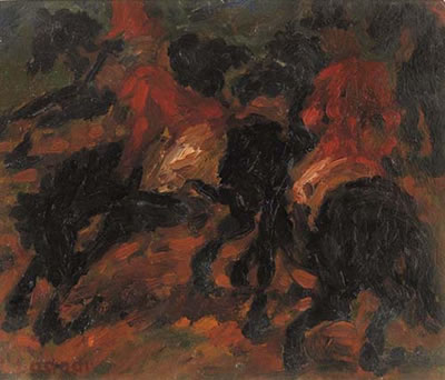 Arnaldo Badodi : Caccia alla volpe, 1940