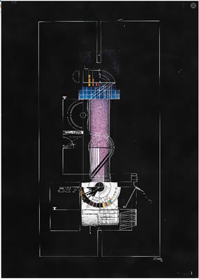 Riccardo Corte : Composizione, 1973