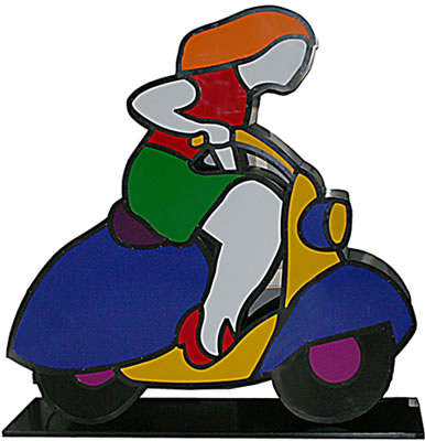 Marco Lodola : Vespa