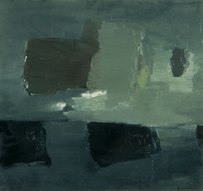 Giuseppe Guarino : Paesaggio, 1962