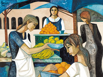 Lucio Ranucci : Il mercatino della frutta