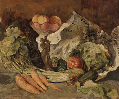 Metello Merlo : Natura morta, 1952