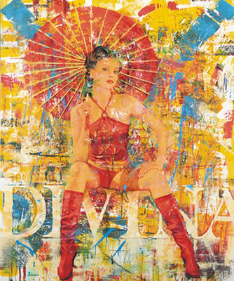 Maurizio Delvecchio : Divina, 2003