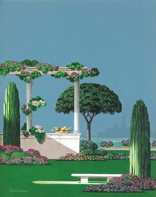 Giuseppe Lauria : Giardino alberato