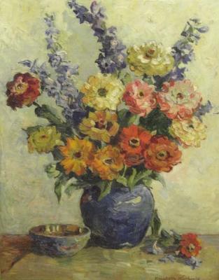 Elizabeth Warhanik : Floral Still Life