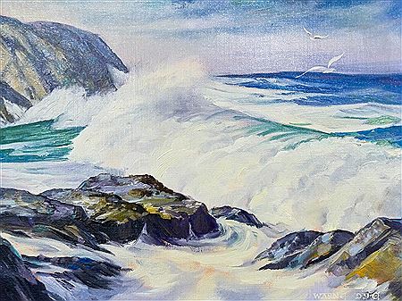 Wayne Dye : Untitled Seascape