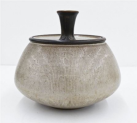 Rupert Deese : Covered Pottery Jar