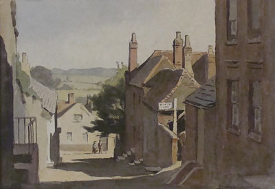 Berenger Benger : A Street in Arundel