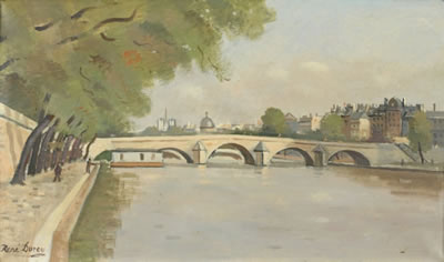 Rene Durey : Le Pont Royal