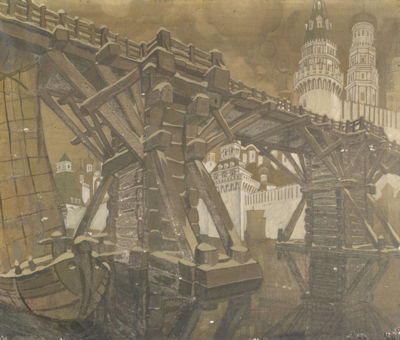 Leonid Mikhailovich Brailovsky : Old Moscow