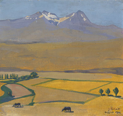 Martiros Seregeevich Sarian : Aragats in Summer