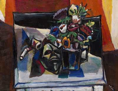 Isaac Pailes : Still Life with Mask