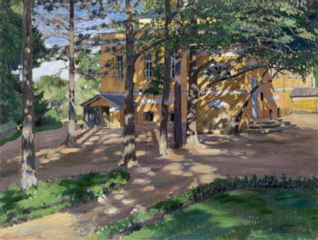 Sergei Arsenevich Vinogradov : The Mamontovs' Estate