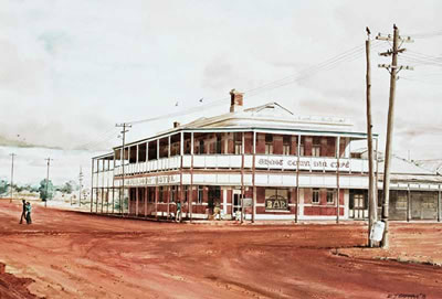 Desmond John Brennan : Railway Hotel Coolgardie