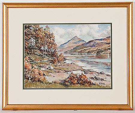 Stirling Gillespie : LOCH RANNOCH AND SCHIEHALLION