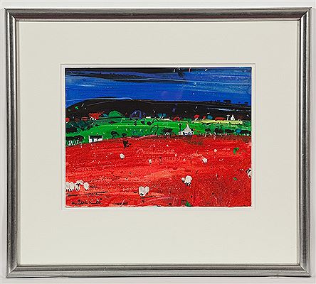 Hamish MacDonald : RED FIELD, SKYE