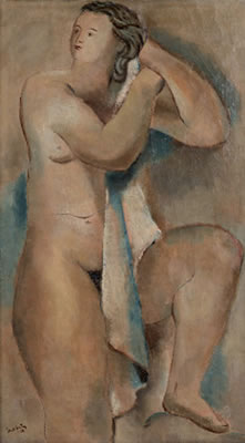 Ernst Geitlinger : Femme à la serviette 1938